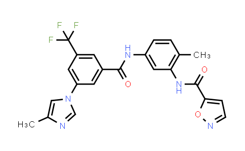 1135205-94-5 | 5-Isoxazolecarboxamide, N-[2-methyl-5-[[3-(4-methyl-1H-imidazol-1-yl)-5-(trifluoromethyl)benzoyl]amino]phenyl]-