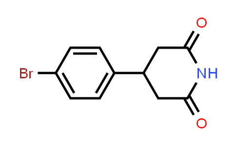 CAS No. 1137-60-6, 4-(4-Bromophenyl)piperidine-2,6-dione