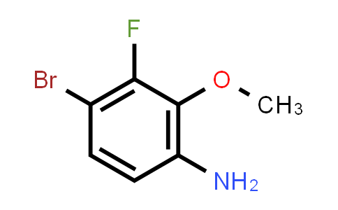 1137869-95-4 | 4-Bromo-3-fluoro-2-methoxyaniline