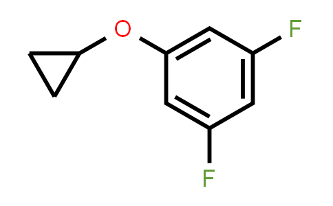 CAS No. 1138331-79-9, 1-(Cyclopropyloxy)-3,5-difluorobenzene