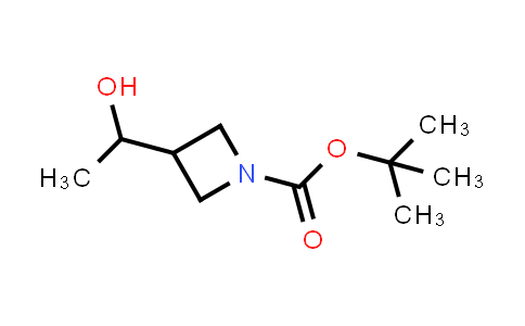 CAS No. 1138331-90-4, tert-Butyl 3-(1-hydroxyethyl)azetidine-1-carboxylate