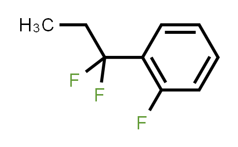 CAS No. 1138445-47-2, 1-(1,1-Difluoropropyl)-2-fluorobenzene
