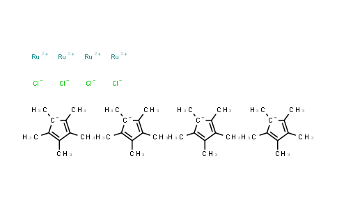 CAS No. 113860-07-4, Chloro(pentamethylcyclopentadienyl)ruthenium(II) tetramer