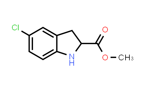 CAS No. 113896-03-0, Methyl 5-chloro-2,3-dihydro-1H-indole-2-carboxylate