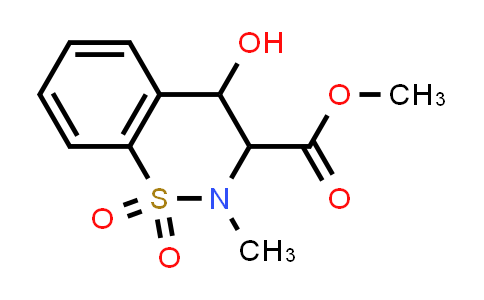 CAS No. 113913-36-3, Methyl 4-hydroxy-2-methyl-3,4-dihydro-2H-benzo[e][1,2]thiazine-3-carboxylate 1,1-dioxide