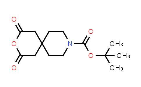 CAS No. 1140029-11-3, 3-Oxa-9-azaspiro[5.5]undecane-9-carboxylic acid, 2,4-dioxo-, 1,1-dimethylethyl ester