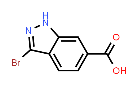 CAS No. 114086-30-5, 3-Bromo-1H-indazole-6-carboxylic acid