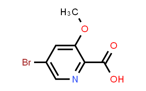 CAS No. 1142191-66-9, 5-Bromo-3-methoxypicolinic acid