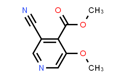 CAS No. 1142192-17-3, Methyl 3-cyano-5-methoxyisonicotinate