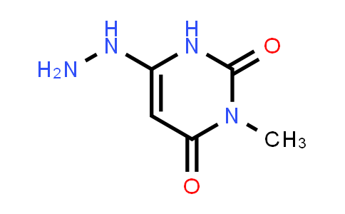 CAS No. 1142201-78-2, 2,4(1H,3H)-Pyrimidinedione, 6-hydrazinyl-3-methyl-