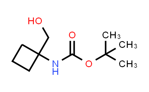 CAS No. 1142211-17-3, tert-Butyl (1-(hydroxymethyl)cyclobutyl)carbamate