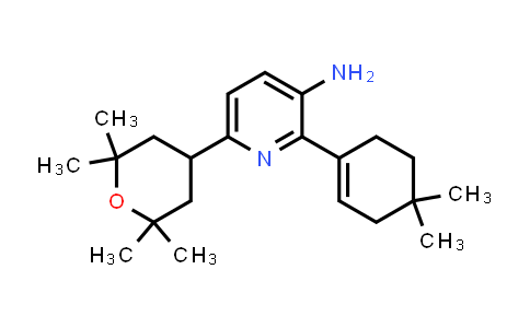 CAS No. 1142363-64-1, 2-(4,4-Dimethylcyclohex-1-en-1-yl)-6-(2,2,6,6-tetramethyltetrahydro-2H-pyran-4-yl)pyridin-3-amine