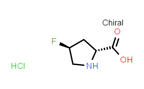 CAS No. 1143504-73-7, (2R,4S)-4-Fluoropyrrolidine-2-carboxylic acid hydrochloride