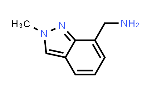 CAS No. 1144044-67-6, (2-Methyl-2H-indazol-7-yl)methanamine