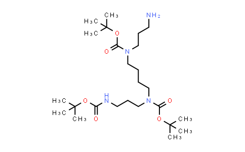CAS No. 114459-62-0, N,N',N''-Tri(tert-butoxycarbonyl)spermine