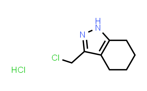 CAS No. 114538-05-5, 3-(Chloromethyl)-4,5,6,7-tetrahydro-1H-indazole hydrochloride