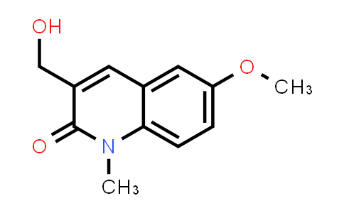 CAS No. 114561-28-3, 3-(Hydroxymethyl)-6-methoxy-1-methylquinolin-2(1H)-one