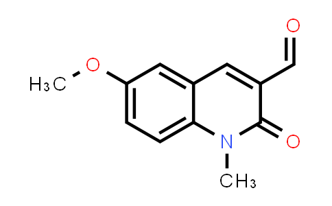 CAS No. 114561-35-2, 6-Methoxy-1-methyl-2-oxo-1,2-dihydroquinoline-3-carbaldehyde