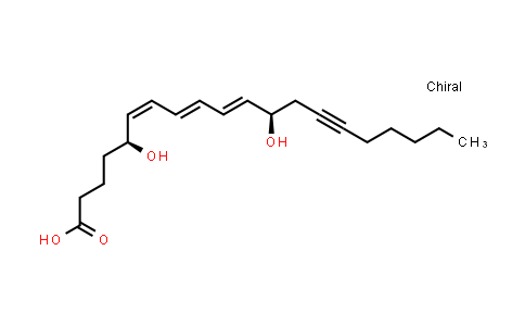 CAS No. 114616-11-4, (5S,6Z,8E,10E,12R)-5,12-Dihydroxyicosa-6,8,10-trien-14-ynoic acid