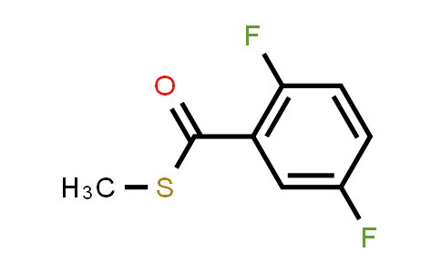 CAS No. 1146210-64-1, S-Methyl 2,5-difluorobenzothioate