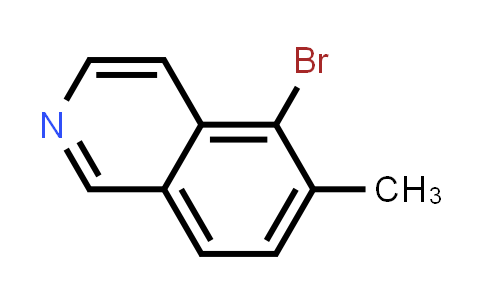 CAS No. 1146298-61-4, 5-Bromo-6-methylisoquinoline