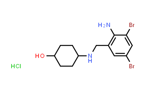CAS No. 1146648-86-3, 4-((2-Amino-3,5-dibromobenzyl)amino)cyclohexan-1-ol hydrochloride