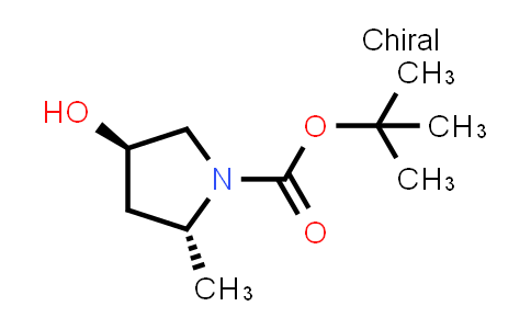 CAS No. 114676-93-6, tert-Butyl (2R,4R)-4-hydroxy-2-methylpyrrolidine-1-carboxylate