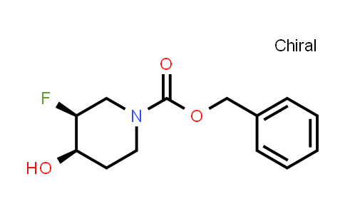 CAS No. 1147112-65-9, Benzyl (3S,4R)-3-fluoro-4-hydroxypiperidine-1-carboxylate