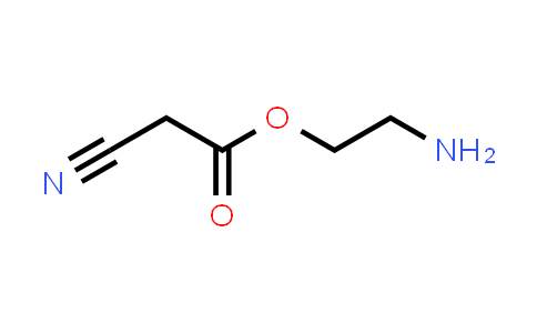 CAS No. 1147182-17-9, 2-Aminoethyl 2-cyanoacetate