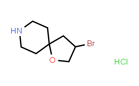 CAS No. 1147190-07-5, 1-Oxa-8-azaspiro[4.5]decane, 3-bromo-, (Hydrochloride) (1:1)