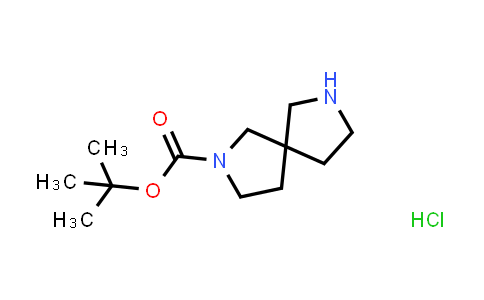 CAS No. 1147423-20-8, 2,7-Diazaspiro[4.4]nonane-2-carboxylic acid, 1,1-dimethylethyl ester, (Hydrochloride) (1:1)