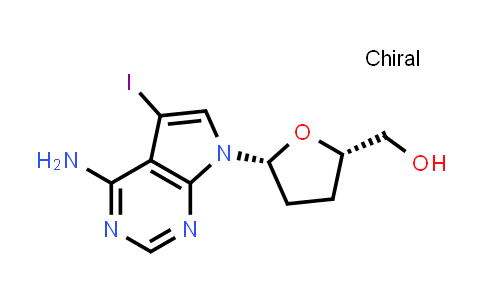 CAS No. 114748-70-8, ((2S,5R)-5-(4-Amino-5-iodo-7H-pyrrolo[2,3-d]pyrimidin-7-yl)tetrahydrofuran-2-yl)methanol