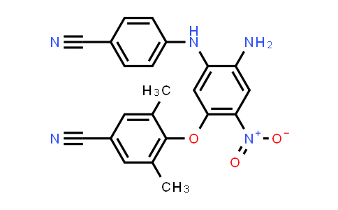 CAS No. 1148021-61-7, Benzonitrile, 4-[4-amino-5-[(4-cyanophenyl)amino]-2-nitrophenoxy]-3,5-dimethyl-
