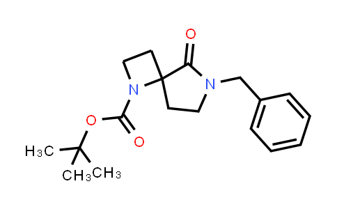 CAS No. 1148044-28-3, 1,6-Diazaspiro[3.4]octane-1-carboxylic acid, 5-oxo-6-(phenylmethyl)-, 1,1-dimethylethyl ester