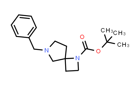 CAS No. 1148044-30-7, 1,6-Diazaspiro[3.4]octane-1-carboxylic acid, 6-(phenylmethyl)-, 1,1-dimethylethyl ester