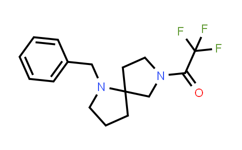 CAS No. 1148044-32-9, Ethanone, 2,2,2-trifluoro-1-[1-(phenylmethyl)-1,7-diazaspiro[4.4]non-7-yl]-