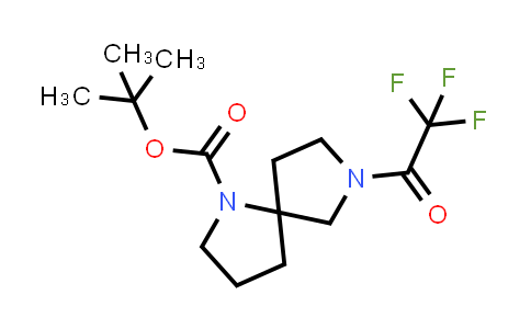 CAS No. 1148044-33-0, 1,7-Diazaspiro[4.4]nonane-1-carboxylic acid, 7-(2,2,2-trifluoroacetyl)-, 1,1-dimethylethyl ester