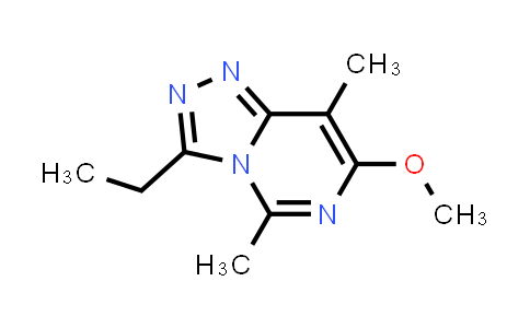 CAS No. 114888-10-7, 3-Ethyl-7-methoxy-5,8-dimethyl-[1,2,4]triazolo[4,3-c]pyrimidine