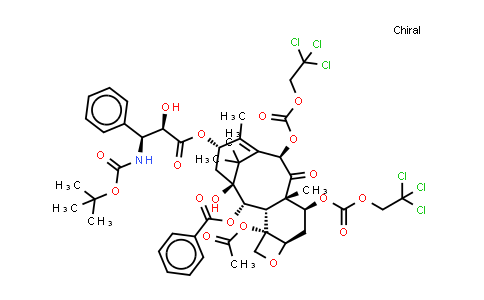 CAS No. 114915-14-9, 7,10-Di(trichloroethoxyformyl) docetaxel