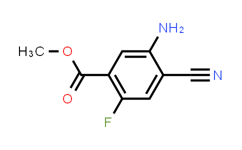 CAS No. 1149388-52-2, Methyl 5-amino-4-cyano-2-fluorobenzoate