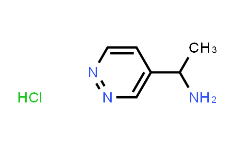 CAS No. 1149585-79-4, 1-(Pyridazin-4-yl)ethan-1-amine hydrochloride