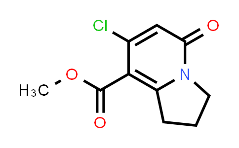 CAS No. 1150098-21-7, Methyl 7-chloro-5-oxo-1,2,3,5-tetrahydroindolizine-8-carboxylate