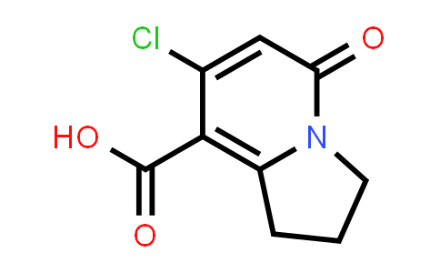 CAS No. 1150098-39-7, 7-Chloro-5-oxo-1,2,3,5-tetrahydroindolizine-8-carboxylic acid