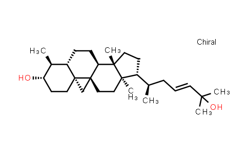 CAS No. 115040-04-5, 29-Norcycloartan-23-ene-3beta,25-diol