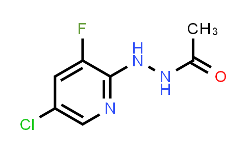 CAS No. 1150561-82-2, N'-(5-Chloro-3-fluoropyridin-2-yl)acetohydrazide