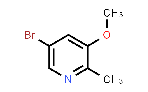 CAS No. 1150617-80-3, 5-Bromo-3-methoxy-2-methylpyridine