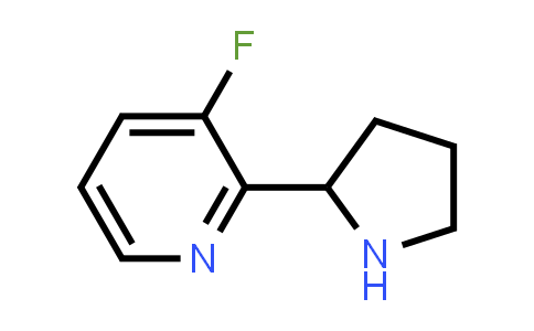 CAS No. 1150617-84-7, 3-Fluoro-2-(pyrrolidin-2-yl)pyridine