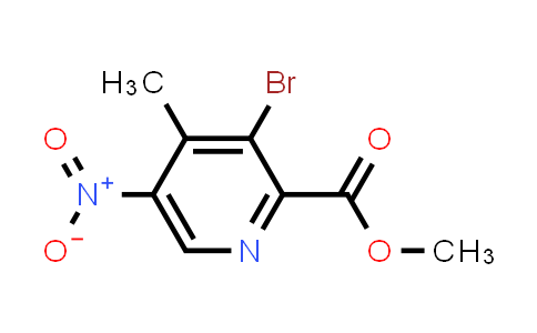 CAS No. 1150618-07-7, Methyl 3-bromo-4-methyl-5-nitropicolinate