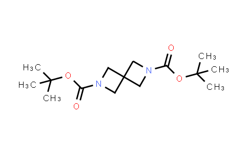 CAS No. 1150618-17-9, 2,6-Diazaspiro[3.3]heptane-2,6-dicarboxylic acid, 2,6-bis(1,1-dimethylethyl) ester