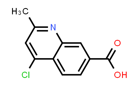 CAS No. 1150618-20-4, 4-Chloro-2-methylquinoline-7-carboxylic acid